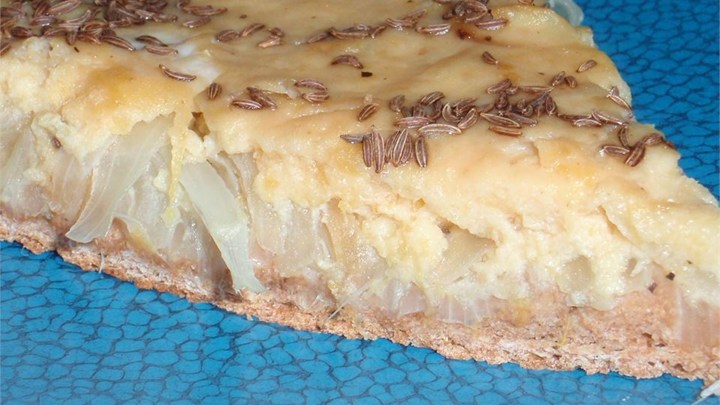 Anton's Zwiebelkuchen (Anton's Onion Pie)