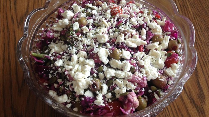 Chef Bevski's Greek Salad Tarifi