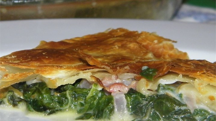 Spinach Pie with Pancetta Tarifi