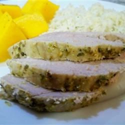 Grecian Pork Tenderloin