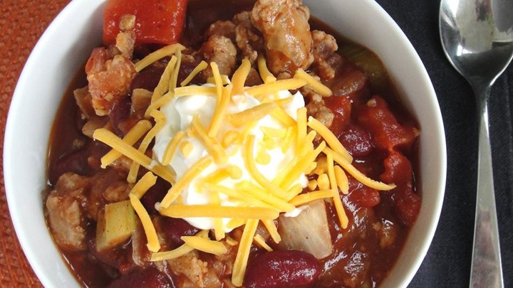 Simple Scandinavian Turkey Chili