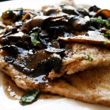 Mushroom Veal Marsala