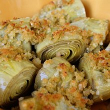 Baked Baby Artichokes
