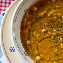 Summer Chickpea Soup Tarifi