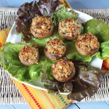 Stuffed Mushrooms With Ricotta Surprise Tarifi