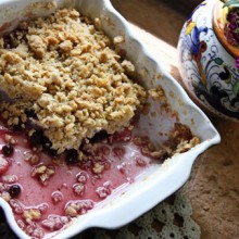 Pear Blueberry Crisp Tarifi