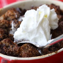 Chocolate Coffee Bread Pudding Tarifi