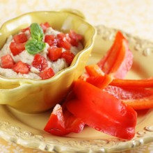 Roasted Garlic White Bean Dip Tarifi