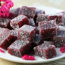 Plum Candied Fruit Gelée Tarifi