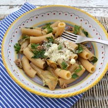 Artichoke & Sausage Pasta Tarifi